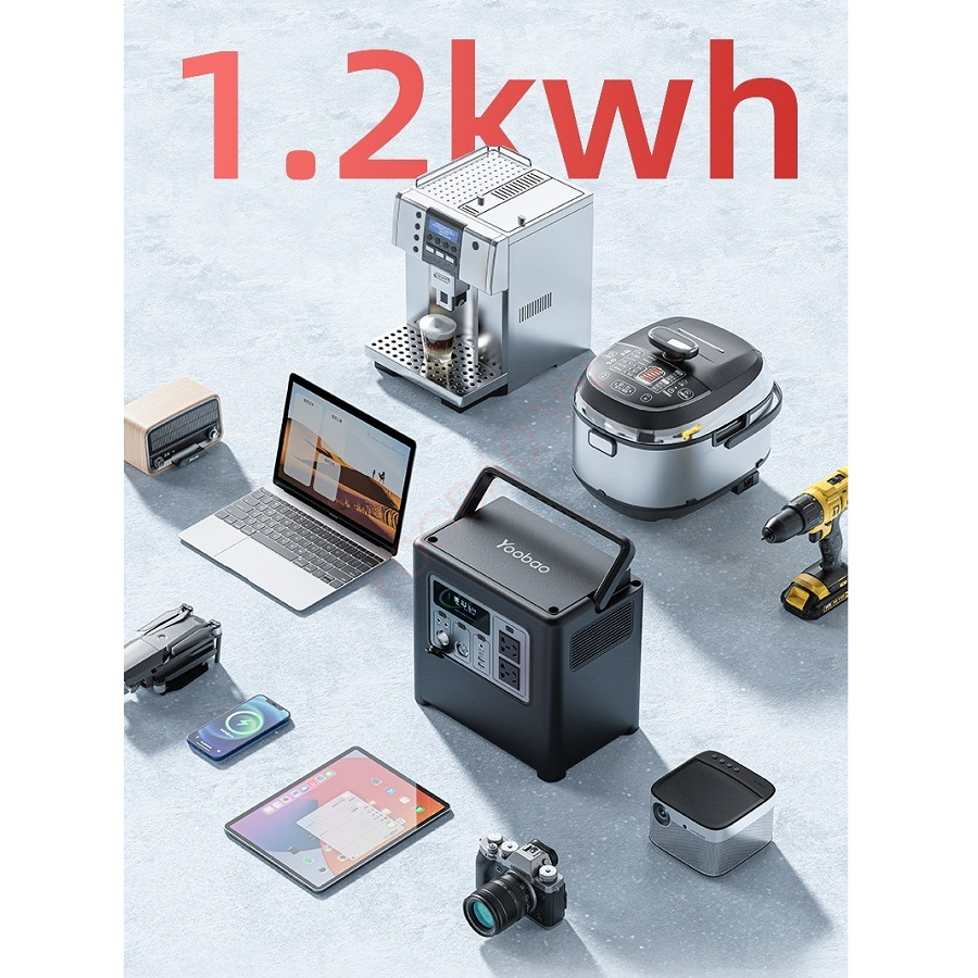 Trạm sạc dự phòng Yoobao EN1200Q AC220V 1200W