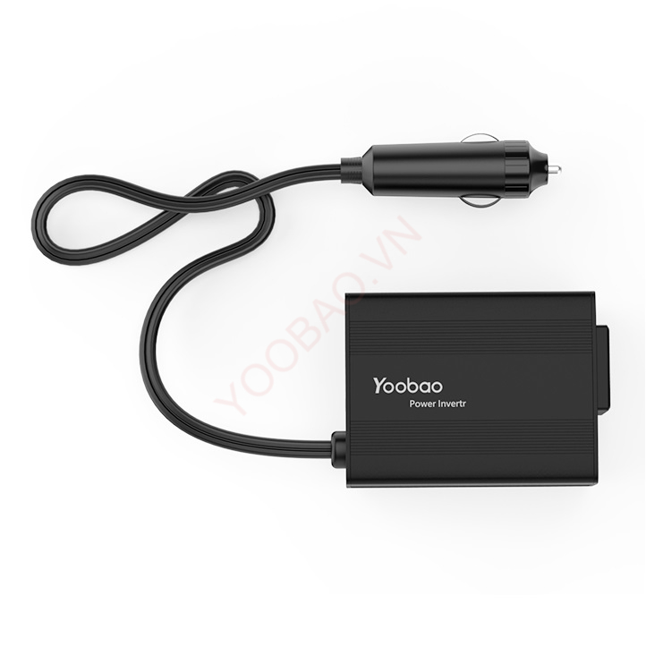 Bộ đổi nguồn trên ô tô Yoobao 150W
